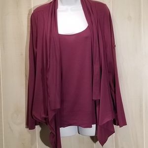 NWOT 2-in-1 top